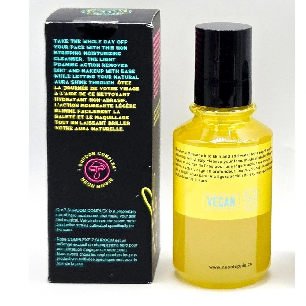 Neon Hippie Aura Cleanse 8.44 fl oz - 7 Shroom Complex Cleanser